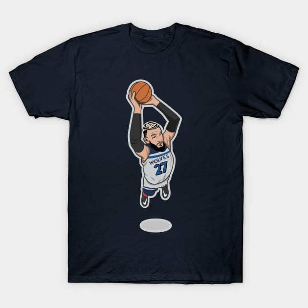 rudy gobert cartoon style T-Shirt by ray1007